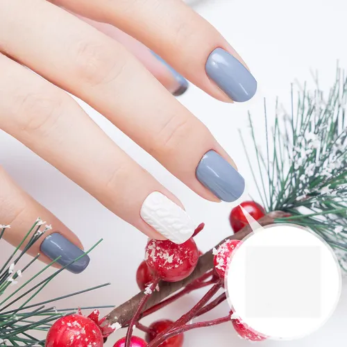 30pcs Pegatinas Adhesivas Para Uñas, Arte De Uñas, Media Lun