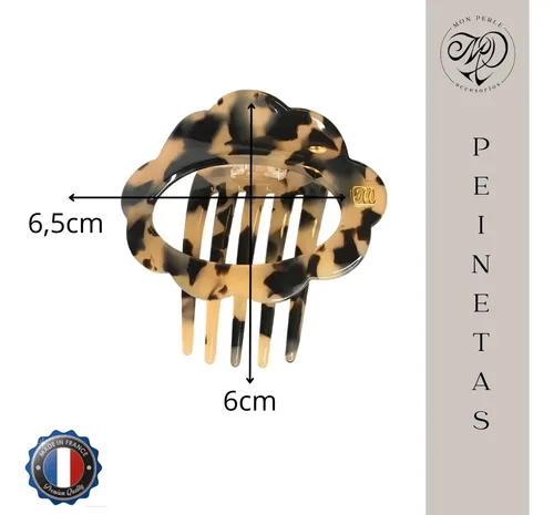 Peinetas Carey Peineton Hebilla Broches Accesorios Franceses Carey