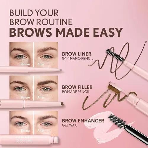 Lápiz De Cejas Vegano Covergirl Nano 6 Tonos