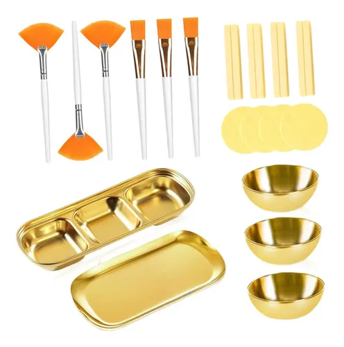 Conjunto De 23 Tigelas For Misturar Máscara Facial,
