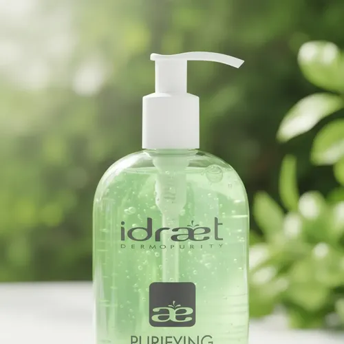 Gel Limpiador Facial Purificante Piel Grasa 500ml Idraet