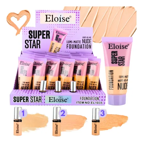 Base De Maquillaje Fundation Lumi-matte Ligera Nude Eloise