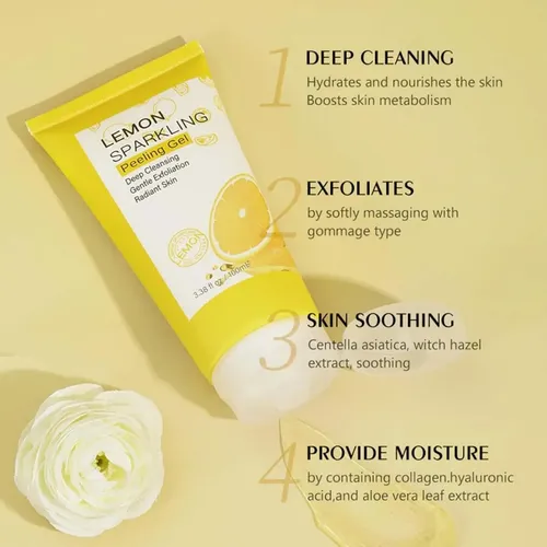 Gel Exfoliante De Limón, Gel Exfoliante Facial