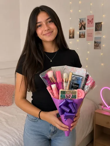 Ramo Maquillaje Nenas Pre Adolescentes Armado Listo Regalar