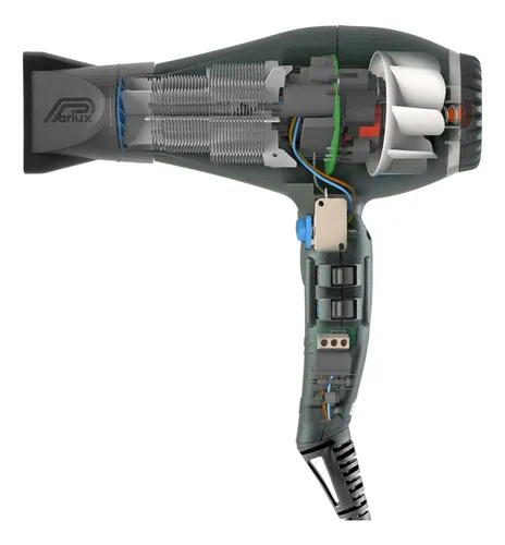 Secador Profesional Parlux Digitalyon Iónico para Cabello, Verde Oscuro