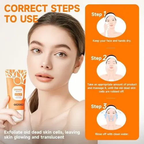 Gel Exfoliante, De Limpieza Profunda, Hidratante, Suave
