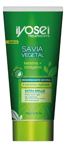 Iyosei Savia Vegetal X 150g – Con Keratina – Sin Enjuague