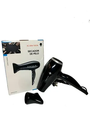 Secador De Pelo 1800w Frio Calor Standard Secado Rapido Negro