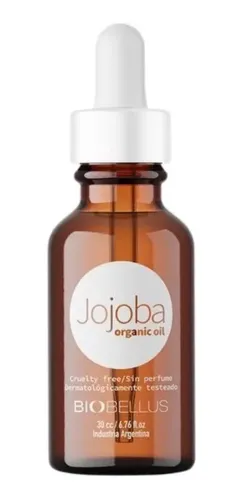 Aceite Jojoba Organic Cruelty Free Biobellus 30cc Tipo De Piel Todo Tipo De Piel