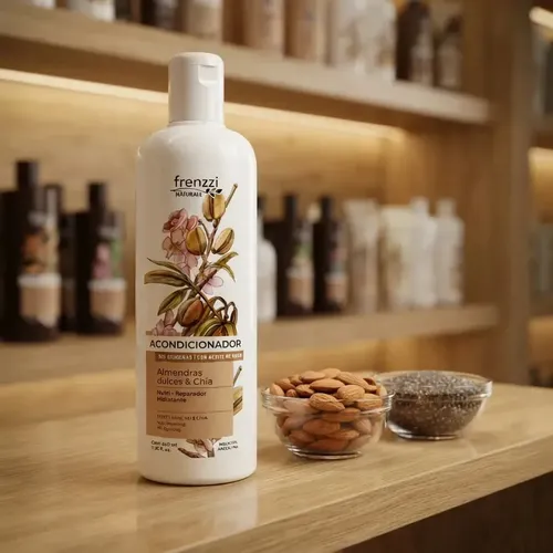 Acondicionador Almendras Y Chia Veganos Y Celiacos Frenzzi