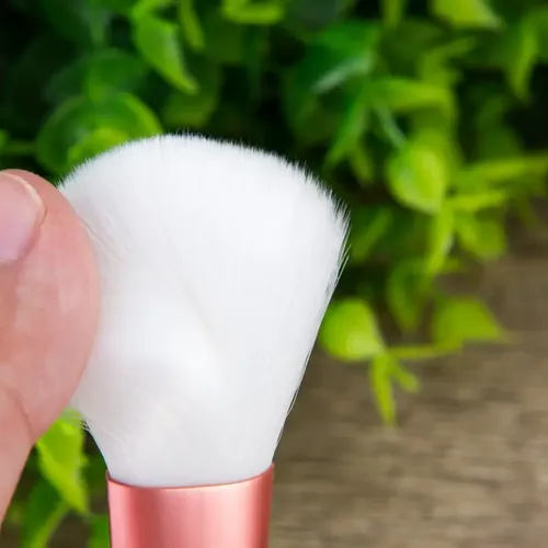 12 Brochas De Maquillaje + Cubo Plástico Portátil Gradient