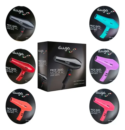 Secador De Pelo Profesional Duga D3600