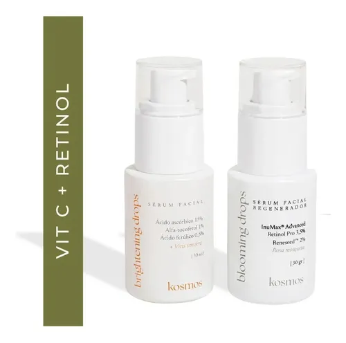 Kit Sérums Kosmos Skincare – Vitamina C Y Retinol Antiage