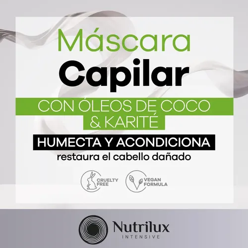 Máscara Capilar Nutrilux Intensive Nutrición 450g