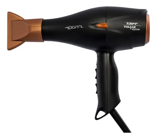 Secador de Pelo Profesional Taiff Vulcan Digital 2500W con Iones