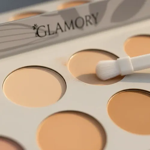 Paleta De 10 Correctores Cremosos Acabado Natural Glamory