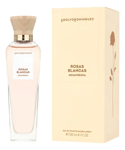 Adolfo Dominguez Agua Fresca De Rosas Blancas Edt 120ml