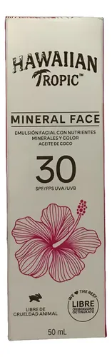Hawaiian Tropic Facial Mineral F 30 X 50 Ml Con Color