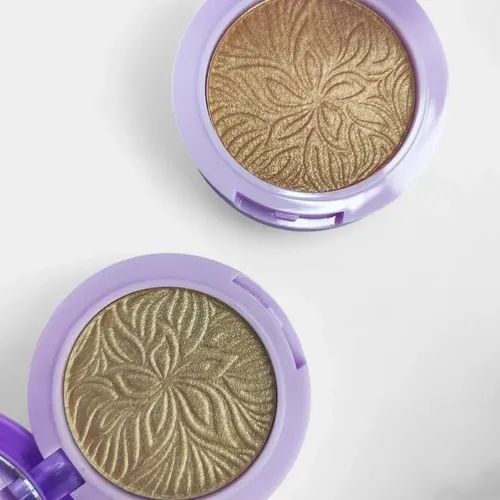 Rubor E Iluminador En Polvo 2 En 1 Maquillaje Veoquiero