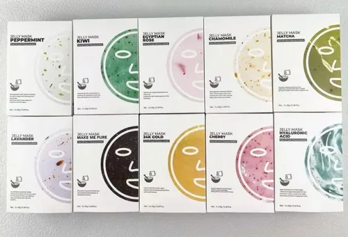 Mascarilla Jelly Mask Kounish Acido Hialuronico Hidroplastic Todo Tipo De Piel