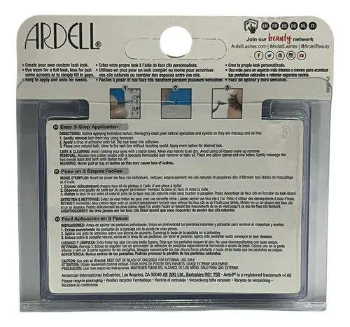 Pestañas Postizas Ardell Pelo Individuales Medium X 56