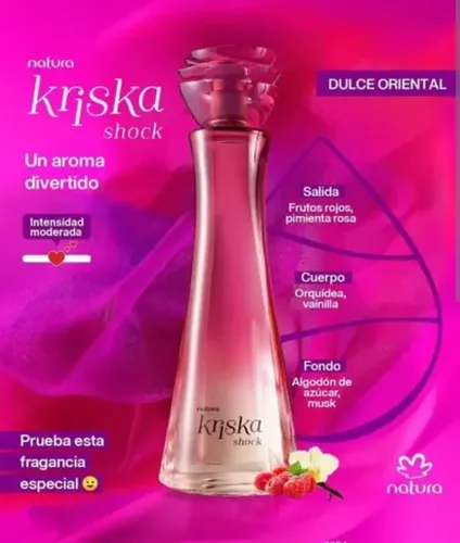 Natura Kriska Shock Edt 100ml Para Mujer Flores Microcentro