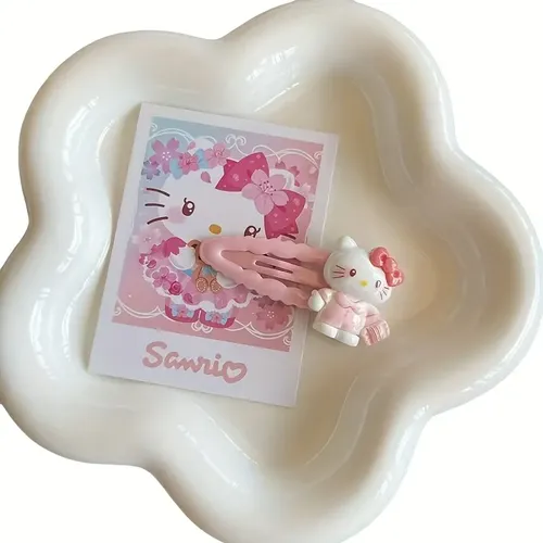 14 Clips Para Hello Kitty Camisa Rosa Regalo San Valentín 14 Piezas