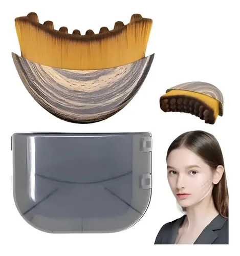 Brocha Masajeadora Facial Para Drenaje Linfático Brush