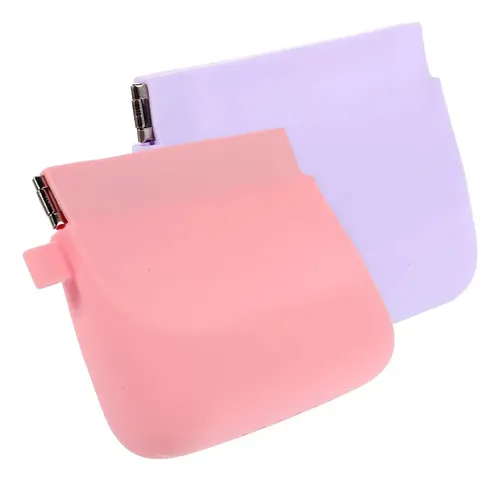 Minibolsa De Maquillaje Con Forma De Bolsa Para Monedero, Ca