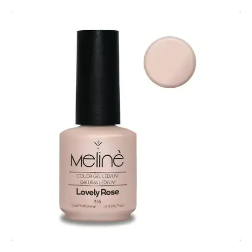 Esmaltes Semipermanentes Gel Color Meline Similar Thuya Color 235 LOVELY ROSE