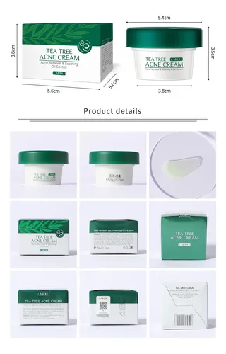 Crema Antiacné De Árbol De Té 20g