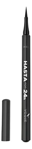 Delineador De Ojos Fibra Vogue Plumon Resist Negro