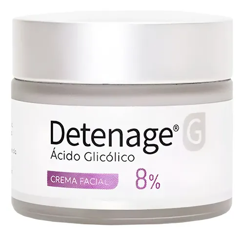 Crema Facial Detenage G Acido Glicólico 8% Antiedad 50ml