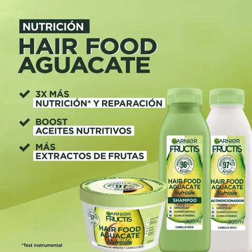 Mascarilla Fructis Hair Food Palta 350ml