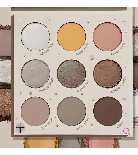 Sombras Para Ojos Colourpop The Mandalorian Color Mate , Mate Con Destellos Y Metálicos Fundidos Brillantes