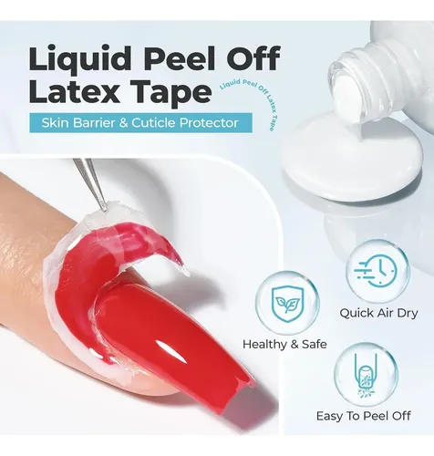 Removedor De Esmalte De Uñas En Gel Luckyfairy 15ml Rápido