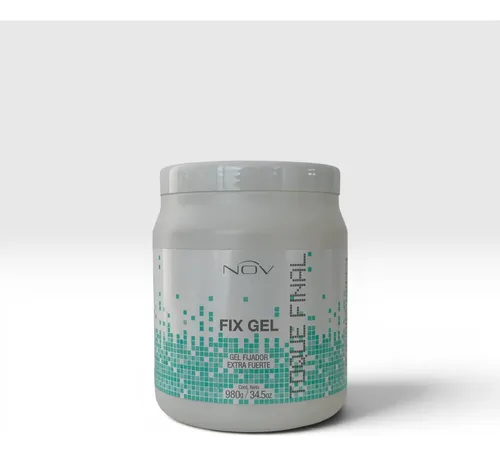 Gel Fijador Extra Fuerte Para Cabello Nov Fix 980g