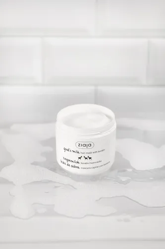 Mascarilla Capilar Ziaja De Leche De Cabra Fortalecedora Con