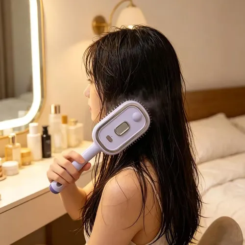 Cepillo Eléctrico Vapor Hidratante Para Cabello Ly