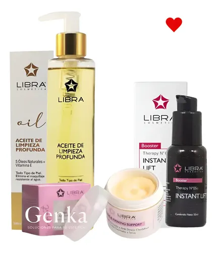 Kit Rutina Skincare Piel Madura Anti Age Libra Cosmética
