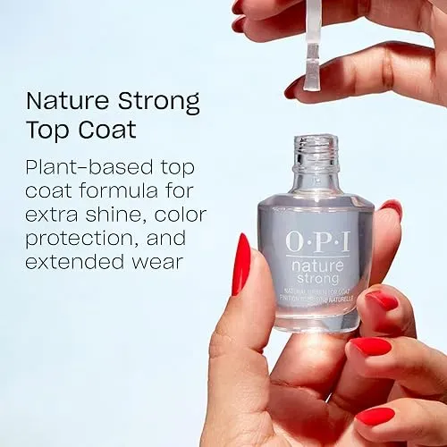 Opi Nature Strong Esmalte De Uñas Origen Natural Base Y Top