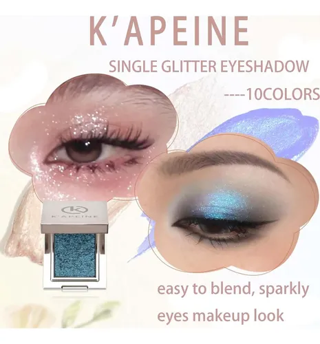 Sombra De Ojos K’apeine Glitter 01# Pink