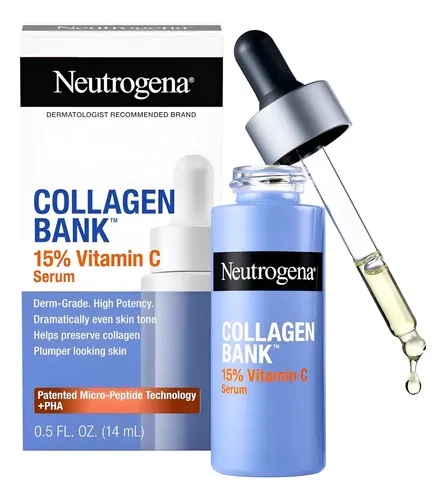 Neutrogena Collagen Bank 15% Vitamina C Sérum Momento De Aplicación Día Tipo De Piel Todo Tipo De Piel