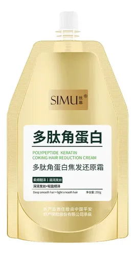 Mascarilla Reparadora Capilar Para Cabello Dañado Con Perman