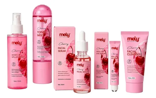 Rutina Skincare L. Cherry Mely 5 Pasos Hidratante Dia/noche