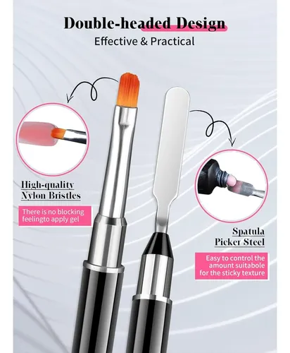 Kit De Uñas De Gel Poligel Ebanku Para Uñas De Los Pies