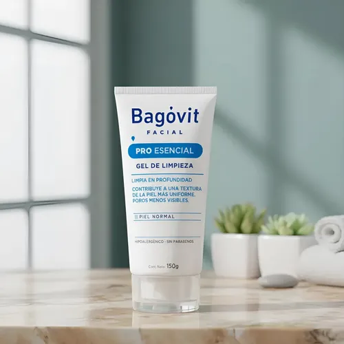 Bagovit Facial Pro Esencial Gel De Limpieza Piel Normal 150 Normal Día/noche