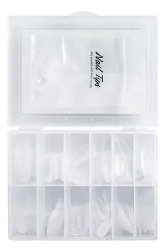 Tips Para Soft Gel Medium Coffin Meliné