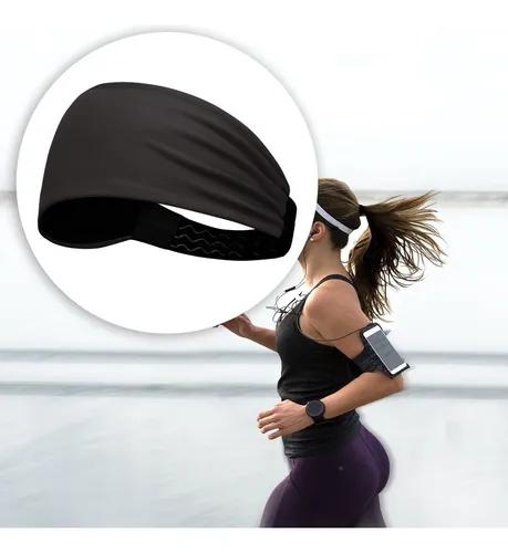 Bandas Para El Pelo Deportivas, Bandas Para El Pelo, Negro