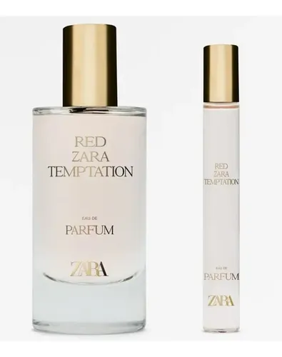 Perfume Zara Red Temptation Eau de Parfum Set 50ml + 10ml Cítrico Mujer